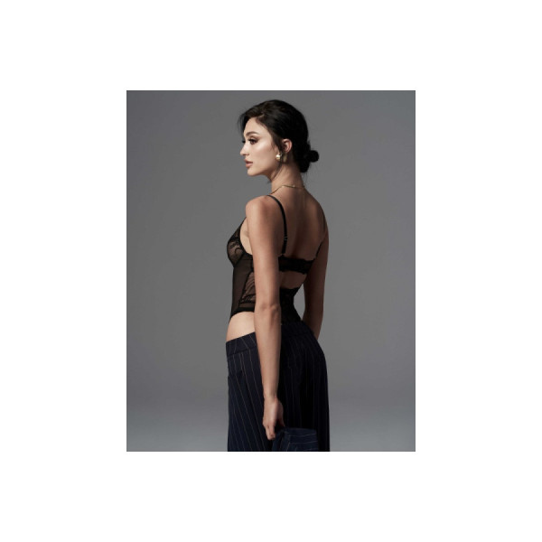 Perisia body ouvert - Noir
